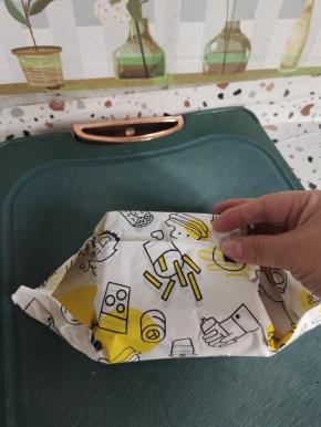 立起来，包好！