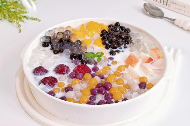 芋圆珍珠水果捞