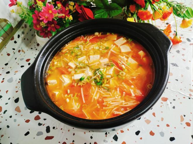 番茄豆腐汤