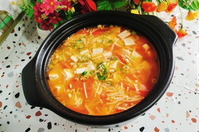 番茄豆腐汤