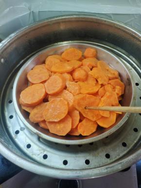 用筷子能轻松扎透就可以了！