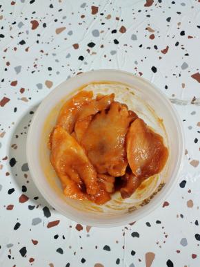 充分抓拌均匀！