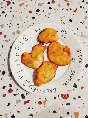 煎好的奥尔良鸡排，晾凉备用！