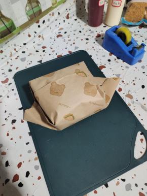 再折成小的三角形！