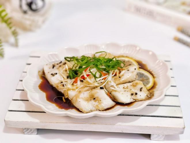 黑椒蒸比目鱼
