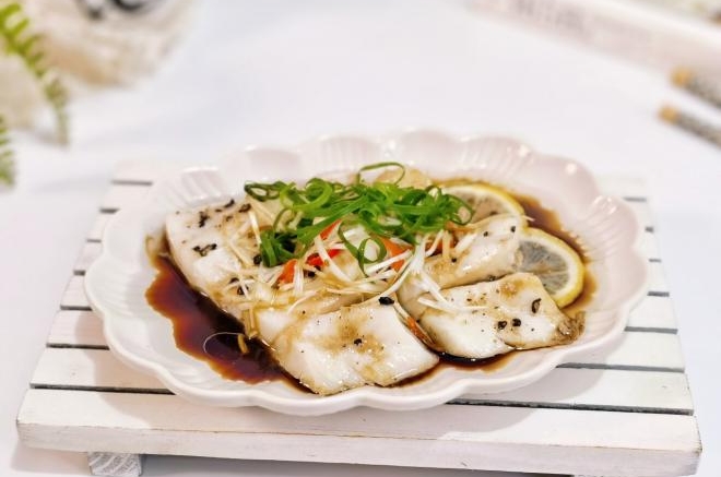 黑椒蒸比目鱼