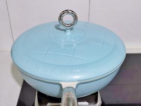 盖上盖子煎熟。