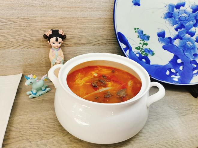 番茄猪心汤