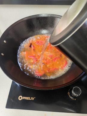 加入适量的开水！