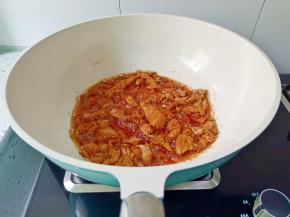 炒到猪肉丝变色