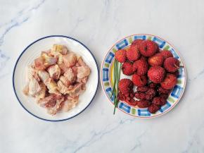 准备好所有食材。