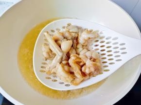 炸一分钟型捞出。