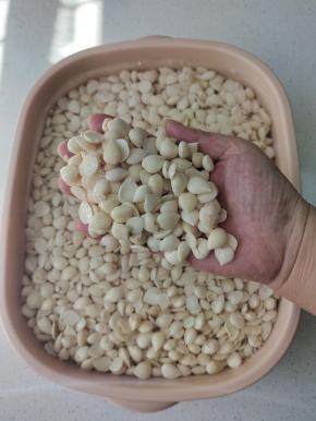 直到杏仁尝起来不发苦就可以了！