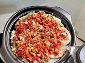 再加入适量的开水！