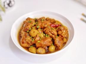 板栗鸡块绝了～