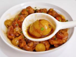 板栗粉粉糯糯。
