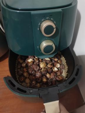 再继续烤5分钟即可！