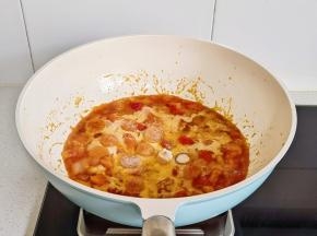 加入150毫升奶油（牛奶也可以）