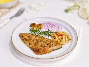 我还煮了一份意面。