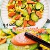 黄瓜火腿炒鸡蛋
