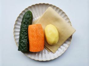 准备好所有食材。