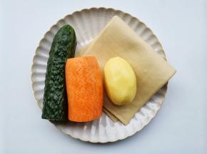 准备好所有食材。