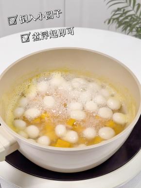 加小圆子煮至浮起即可。