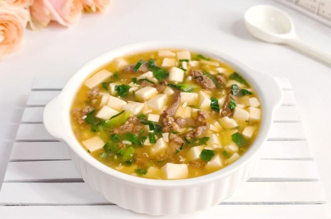 嫩牛豆腐羹